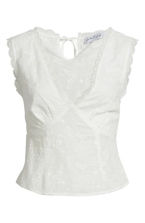 Petal And Pup Petal & Pup Tilda Lace Sleeveless Top In White