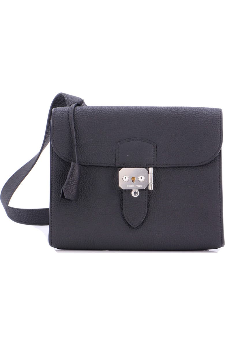 Pre-Owned Hermes Sac a Depeches Messenger Bag Togo 21, Main, color, Caban