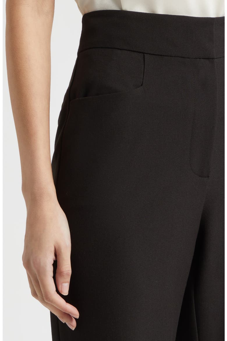 Gaia Flare Pants, Alternate, color, JET