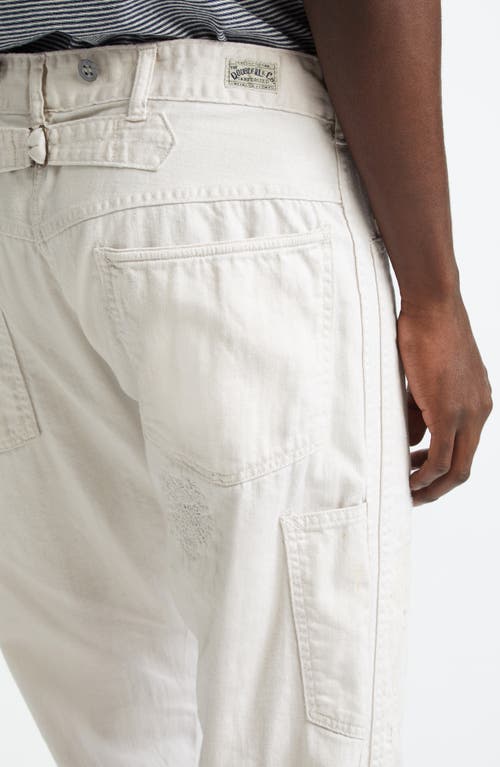 Double Rl Engineer Fit Repaired Carpenter Pants