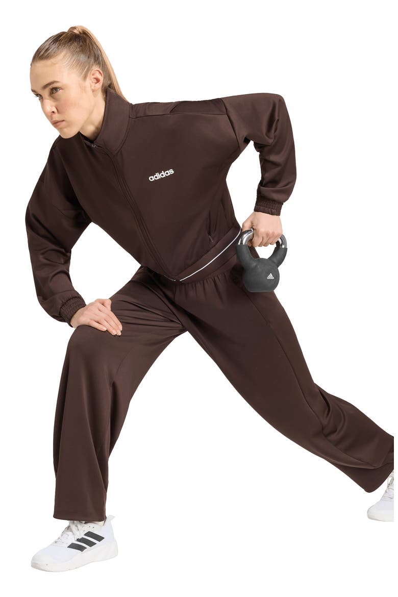HYG Full Zip Performance Track Jacket, Alternate, color, AURORA COFFEE