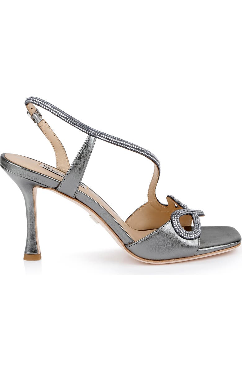 Badgley Mischka Collection Anessa Slingback Sandal, Alternate, color, Silver Antique