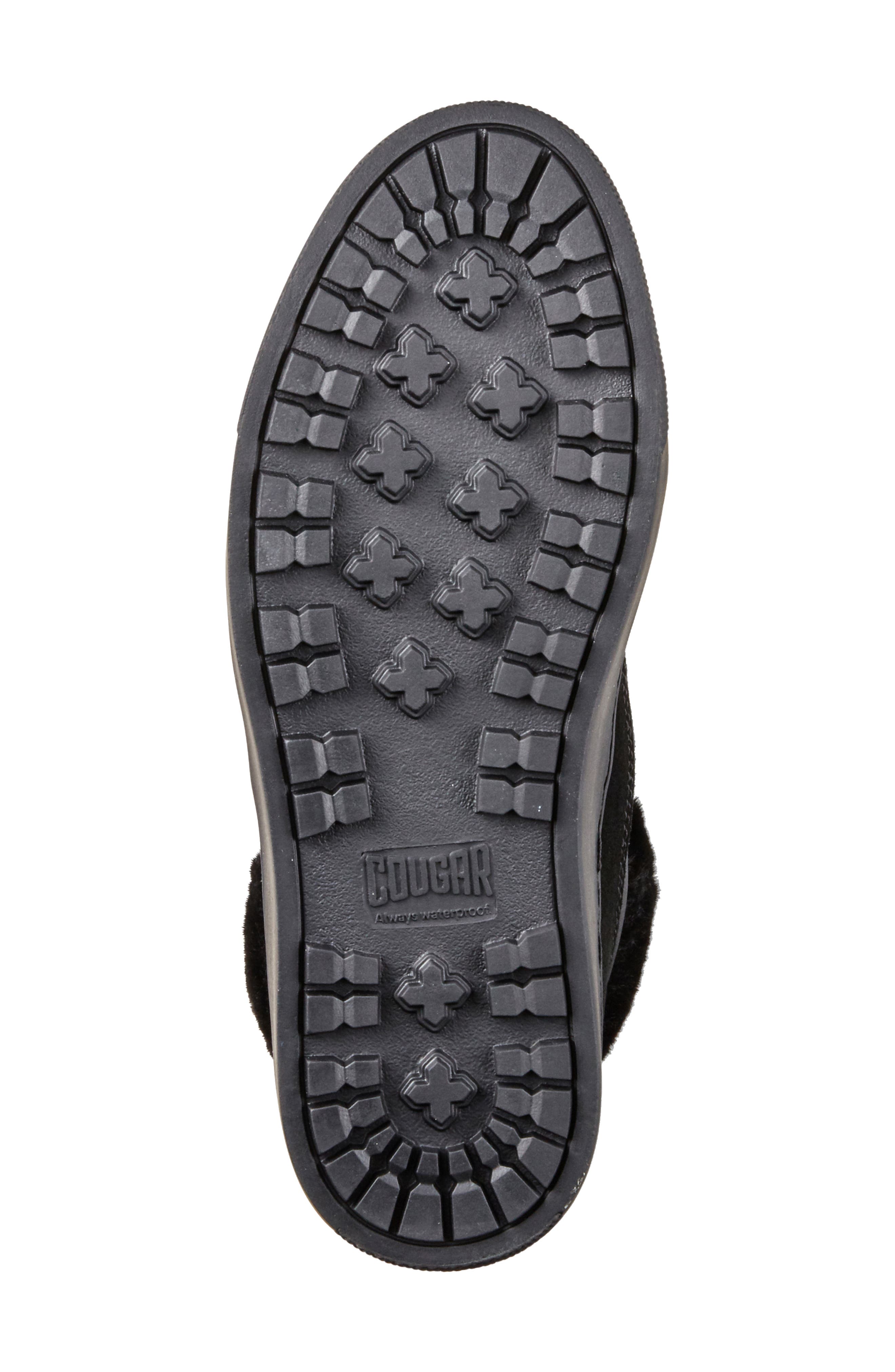 Cougar Dubliner Faux Fur Trim Waterproof Bootie, Alternate, color, 