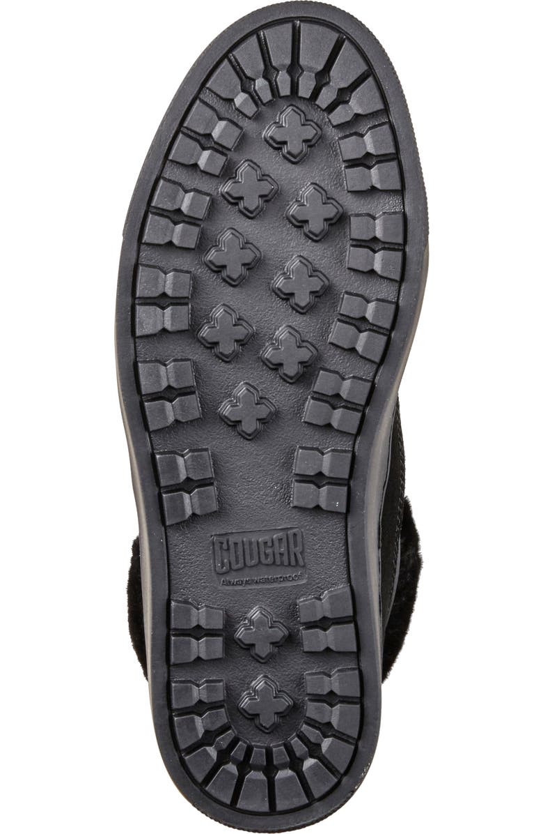 Cougar Dubliner Faux Fur Trim Waterproof Bootie, Alternate, color,