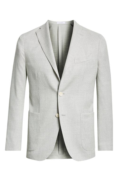 Boglioli Single-breasted Jacket In 810 Light Grey