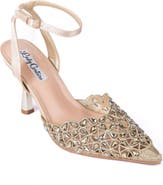 LADY COUTURE Sabrina Pointed Toe Ankle Strap Pump