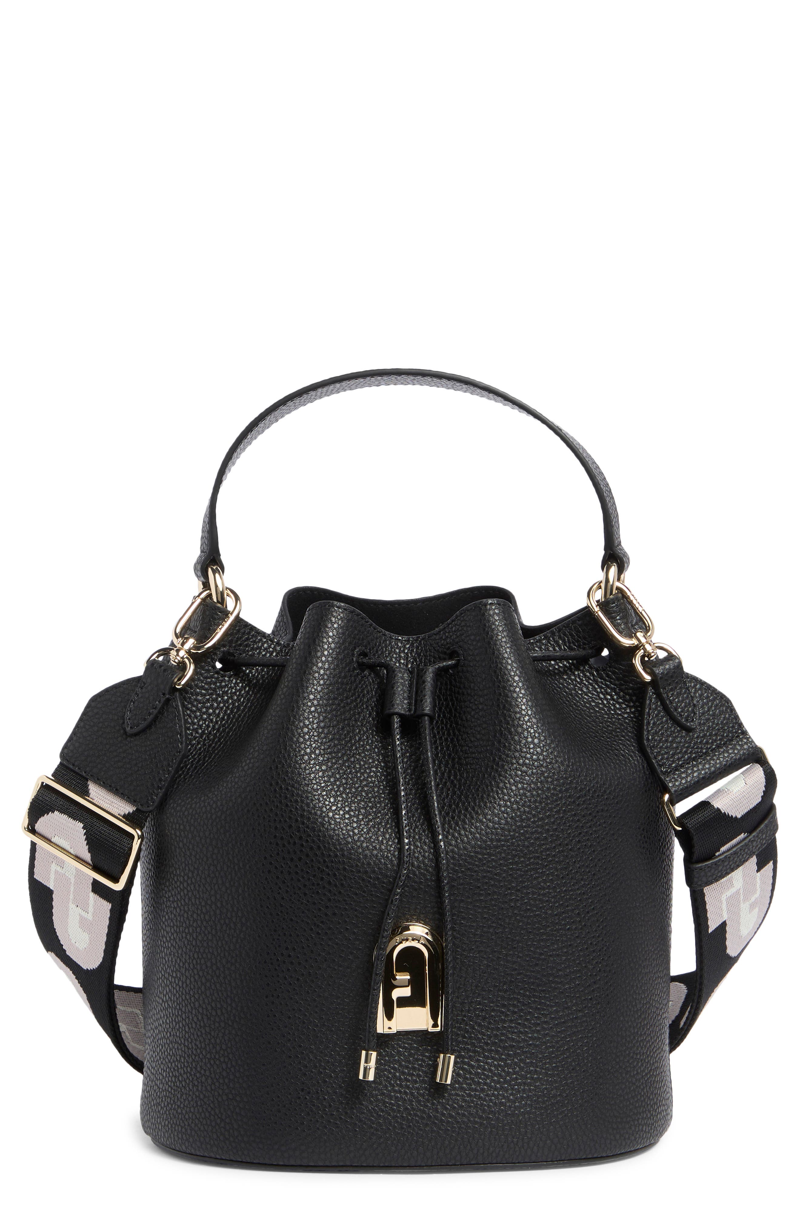 Furla Gardenia Drawstring Bucket Bag