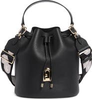 Furla Gardenia Drawstring Bucket Bag