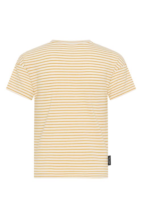 TINY TRIBE TINY TRIBE KIDS' STRIPE STRETCH COTTON T-SHIRT