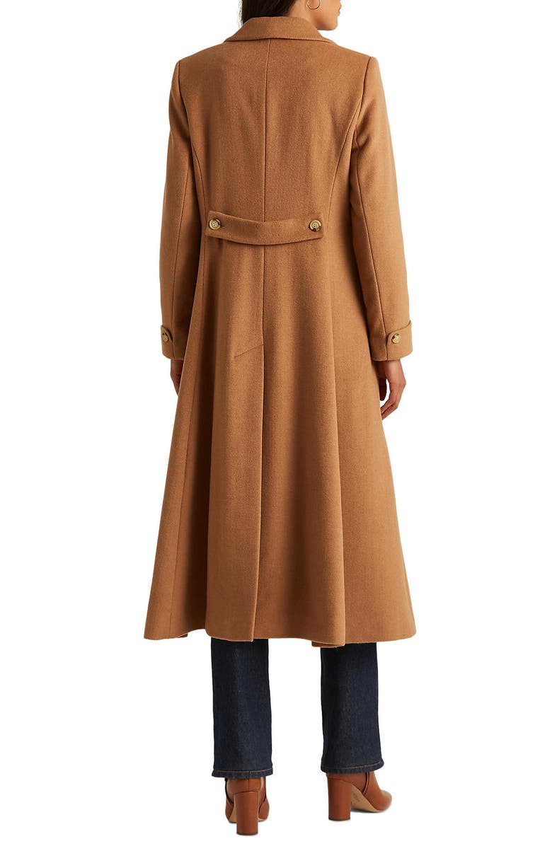 Lauren Ralph Lauren Wool Blend Longline Coat, Alternate, color,