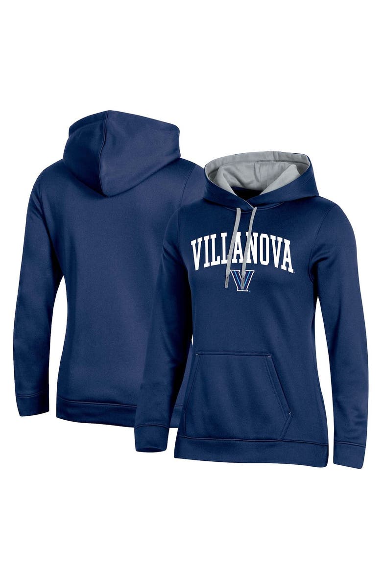Women's Champion Navy Villanova Wildcats Arch Logo 2.0 Pullover Hoodie, Alternate, color, Navy