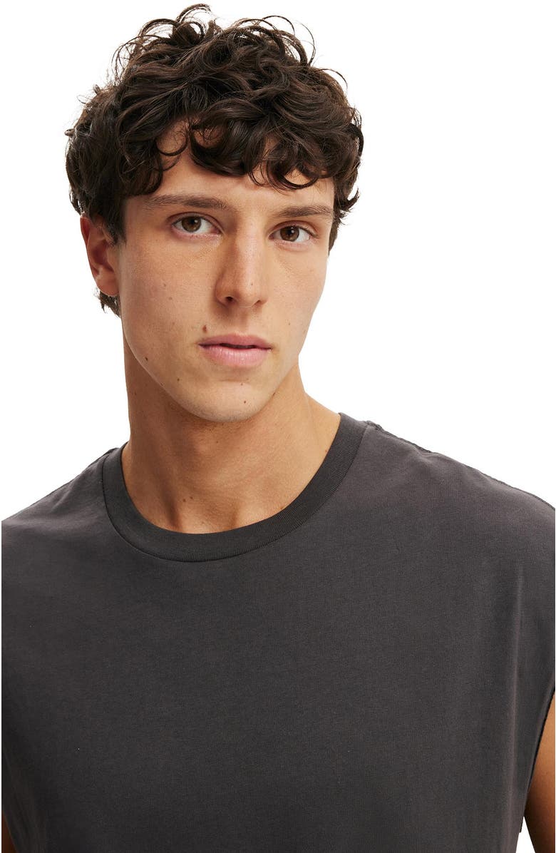 Cotton On Men's Cropped Fit Muscle, Alternate, color, 