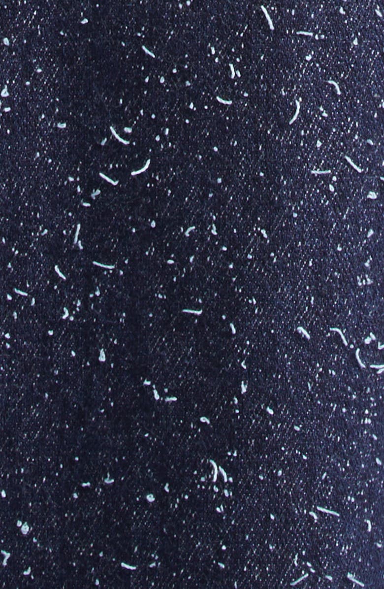 Jacquemus Le de Nimes Ovalo High Waist Barrel Leg Jeans, Alternate, color, Navy