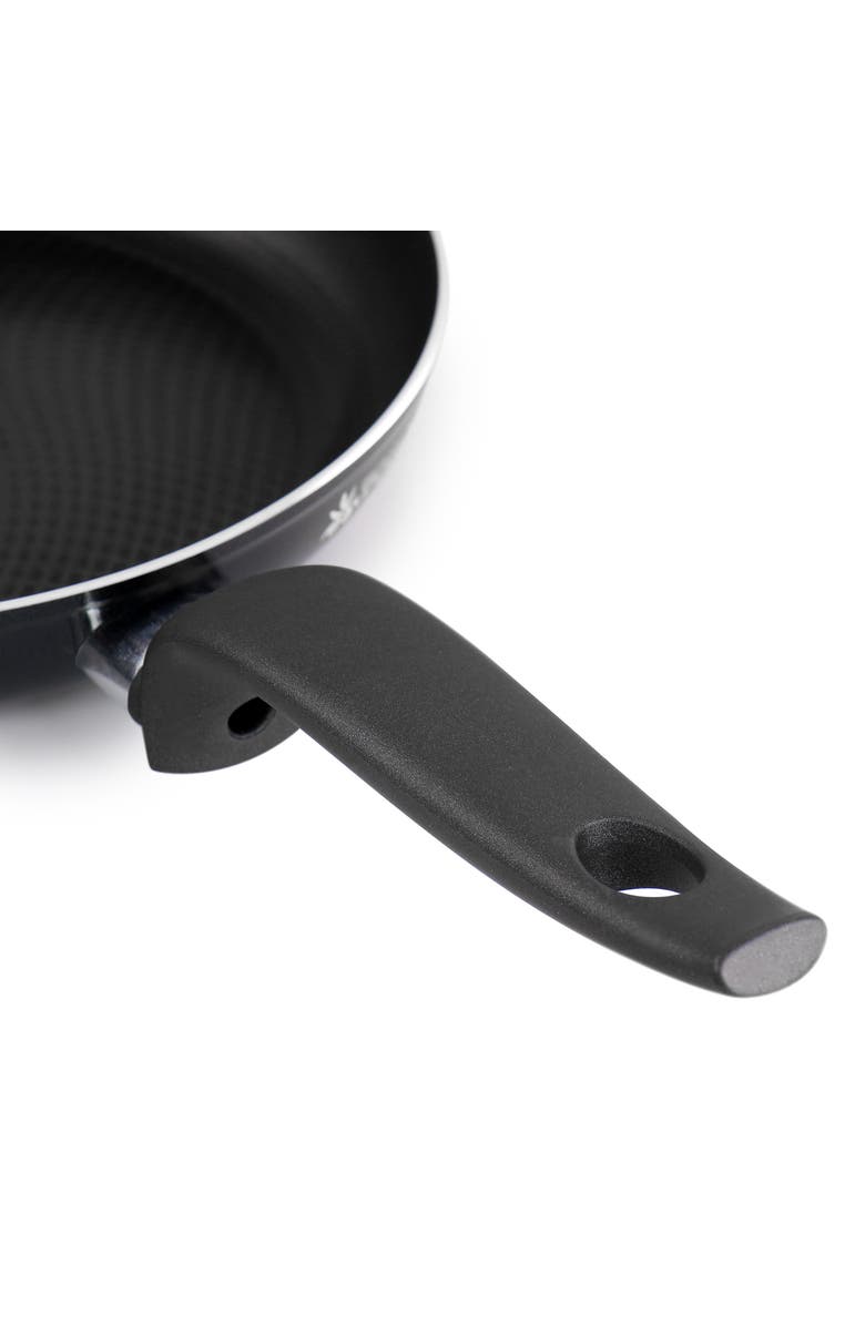 Tosca Cortona 10 Inch Nonstick Aluminum Frying Pan, Alternate, color, Cool Black