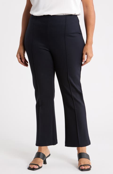 'Lyssentials Elysse Stretch Ponte Ankle Pants