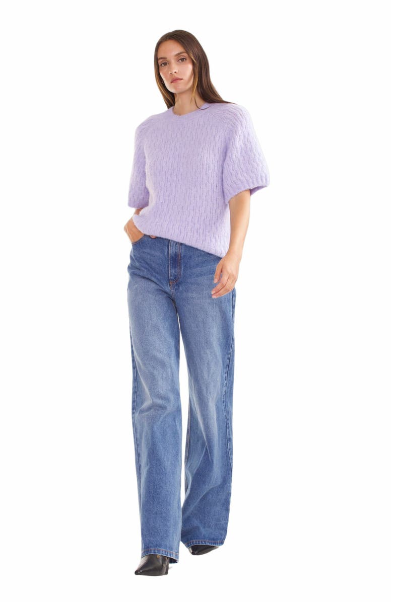 Cynthia Rowley Kendal Knit Sweater, Alternate, color, 