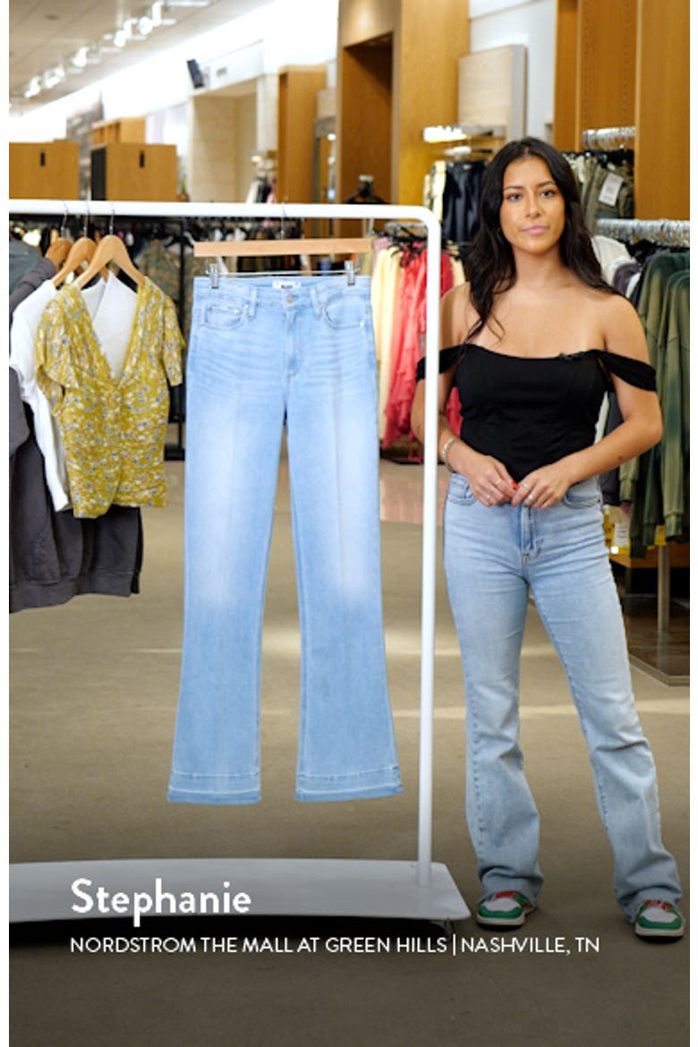 Laurel Canyon High Waist Flare Leg Jeans video