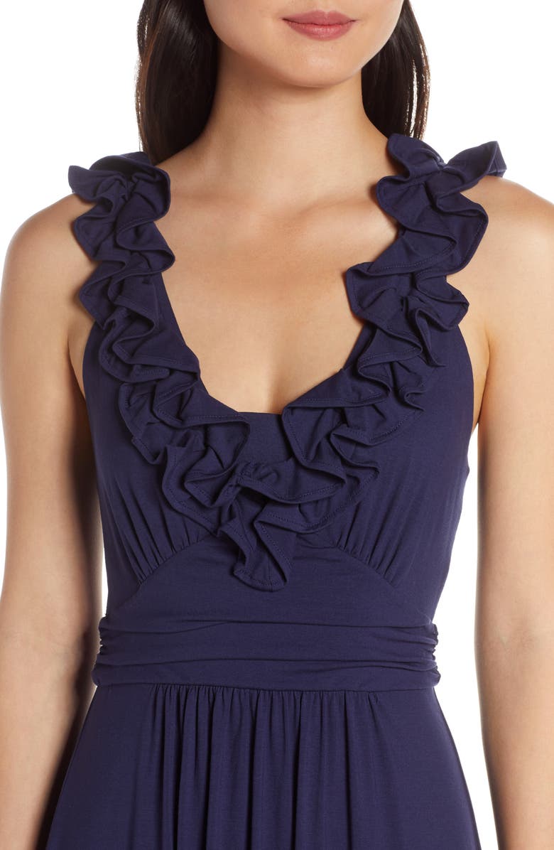 Lilly Pulitzer<sup>®</sup> Leena Ruffle Midi Dress, Alternate, color, 