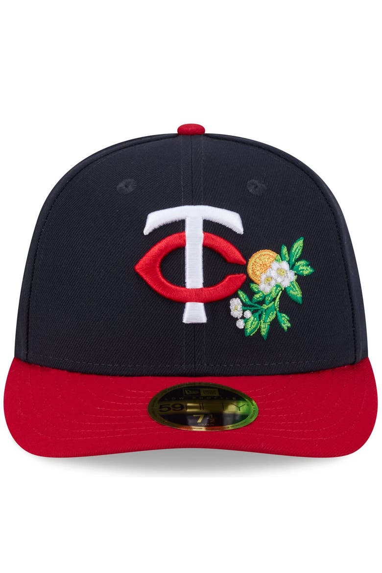 Men's New Era  Navy/Red Minnesota Twins 2026 Spring Training Low Profile 59FIFTY Fitted Hat, Alternate, color, Navy
