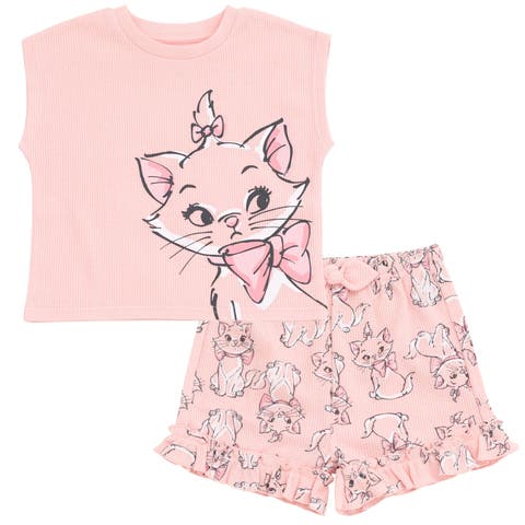 Waffle T-Shirt & Shorts Set
