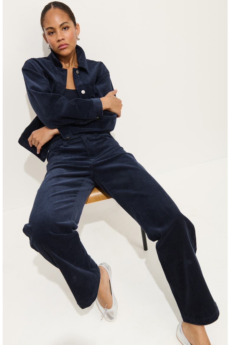 Darci Corduroy Chinos, Alternate, color, DARK NAVY