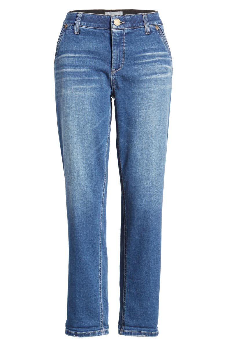 Wit & Wisdom Ab-Solution Straight Leg Jeans, Alternate, color,