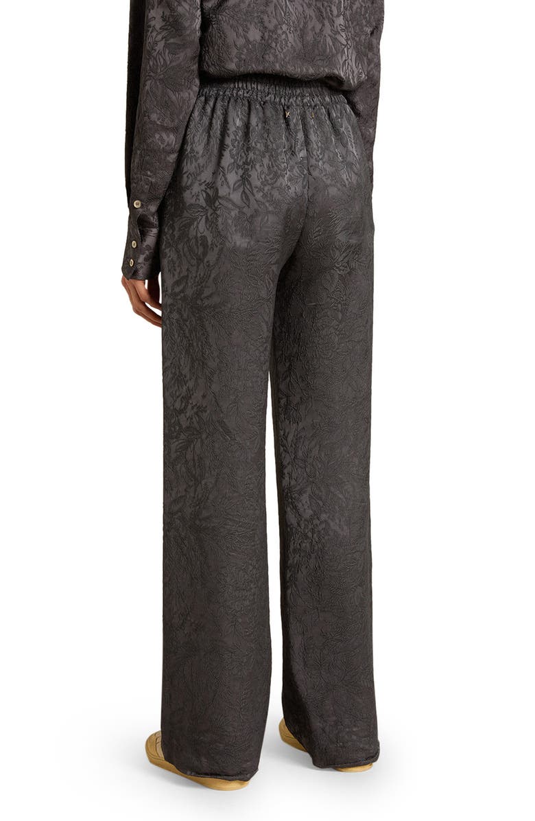 Golden Goose Toile De Jouy Jacquard Wide Leg Pants, Alternate, color, Ombre Blue