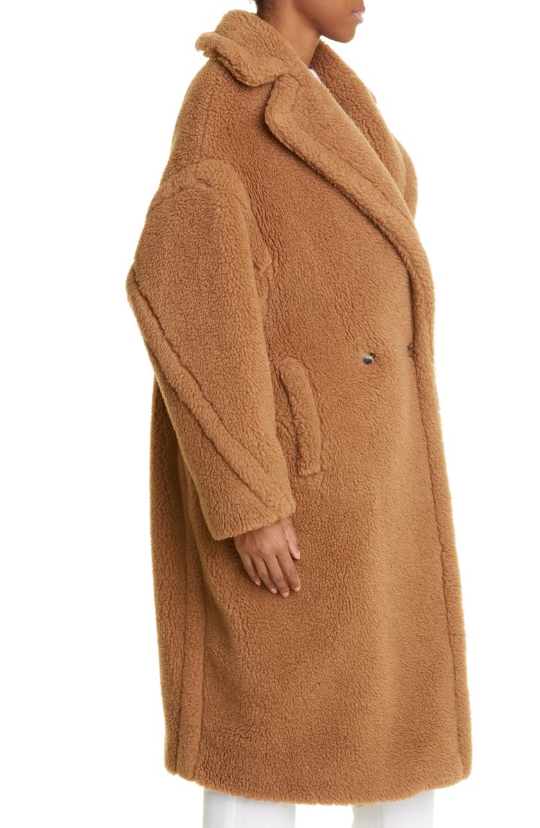 Max Mara Teddy Bear Icon Faux Fur Coat, Alternate, color, 