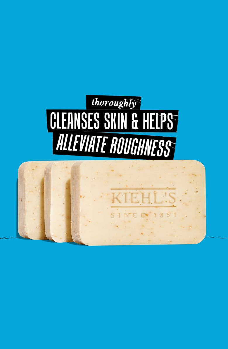 Kiehl's Since 1851 Ultimate Man Exfoliating Soap Trio $47 Value, Alternate, color, 