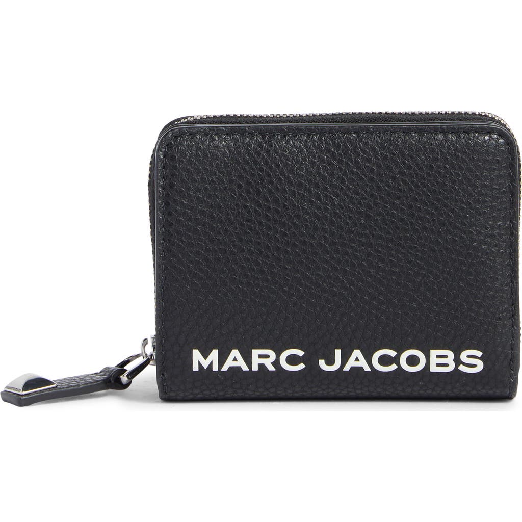 Marc Jacobs Mini Compact Zip Wallet In Black