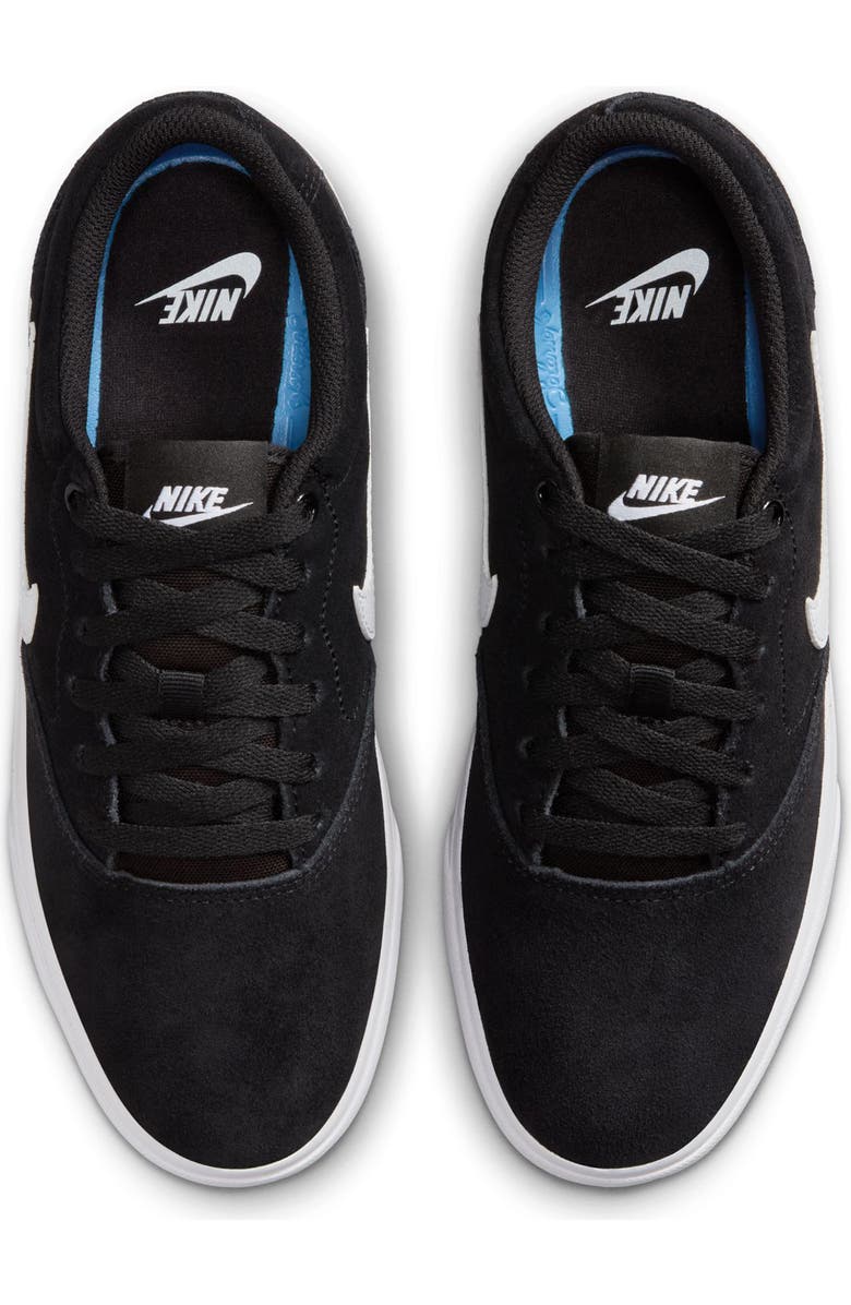 Nike Charge Skate Sneaker, Alternate, color, Black/ White-Black