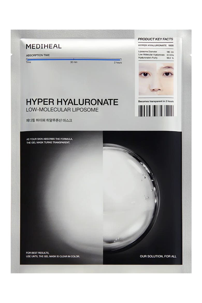 Hyper Hyaluronate Mask, Main, color, SILVER