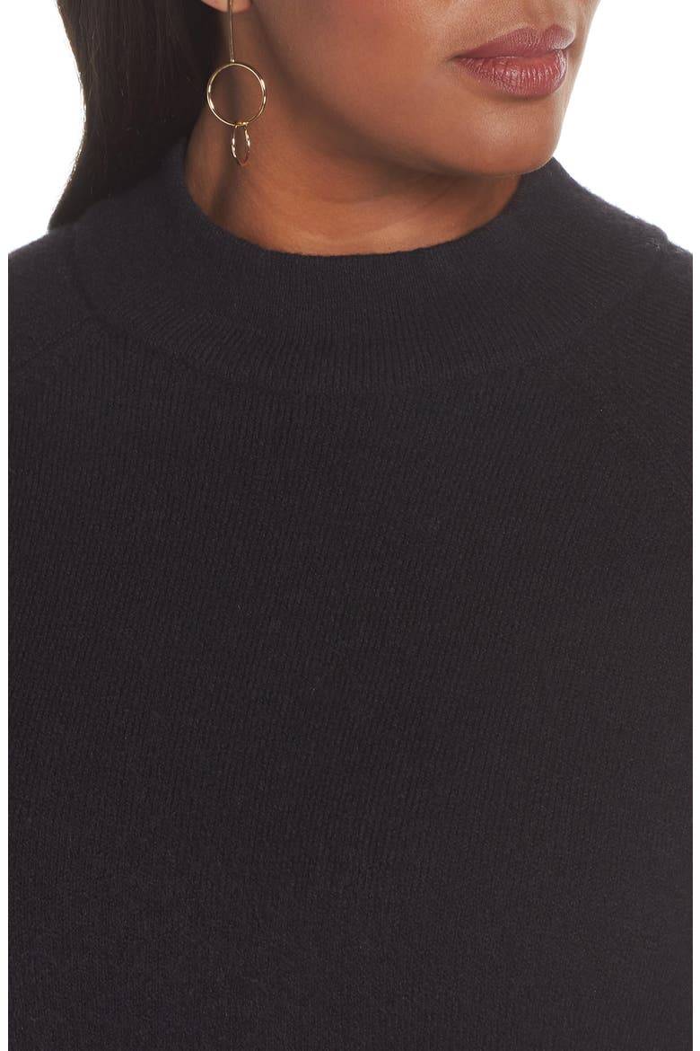 Pocket Front Sweater, Alternate, color, BLACK