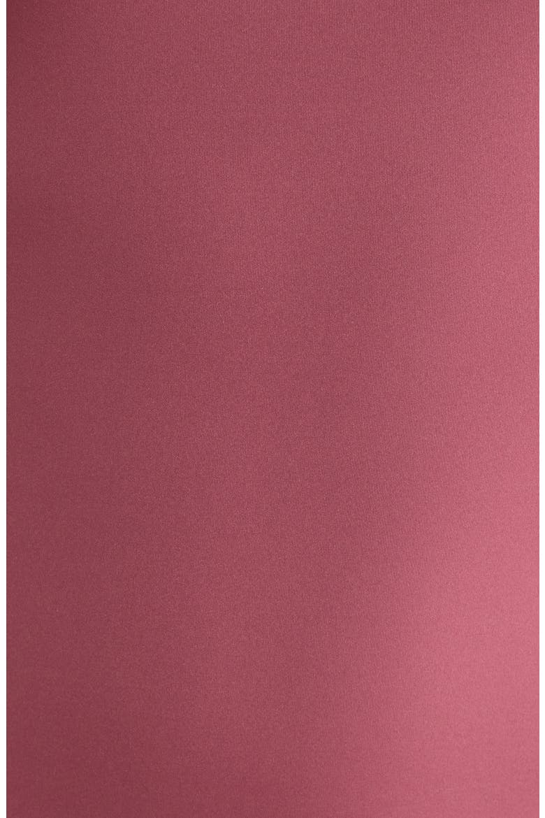 Shoreline One-Shoulder One-Piece Swimsuit, Alternate, color, DESERT PLUM