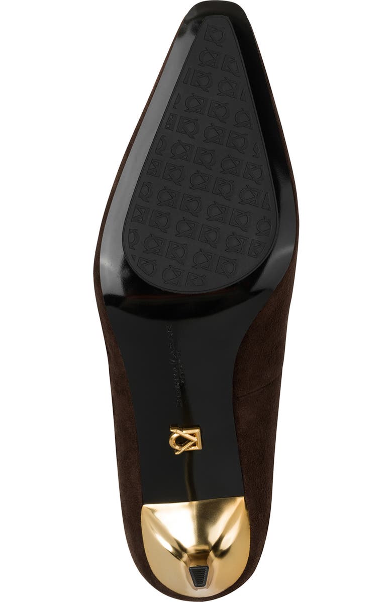 Donna Karan New York Savita Pump, Alternate, color, Chocolate