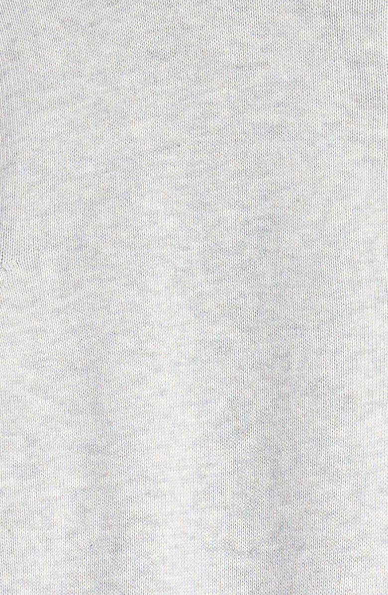 vineyard vines Kids' Boathouse Half Zip Cotton Sweatshirt, Alternate, color, Light Gray Heather