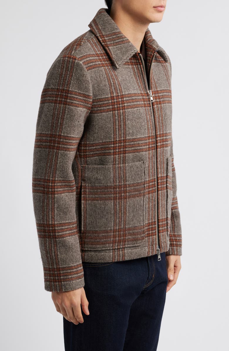 NN07 Gael 8442 Wool Blend Shirt Jacket, Alternate, color,