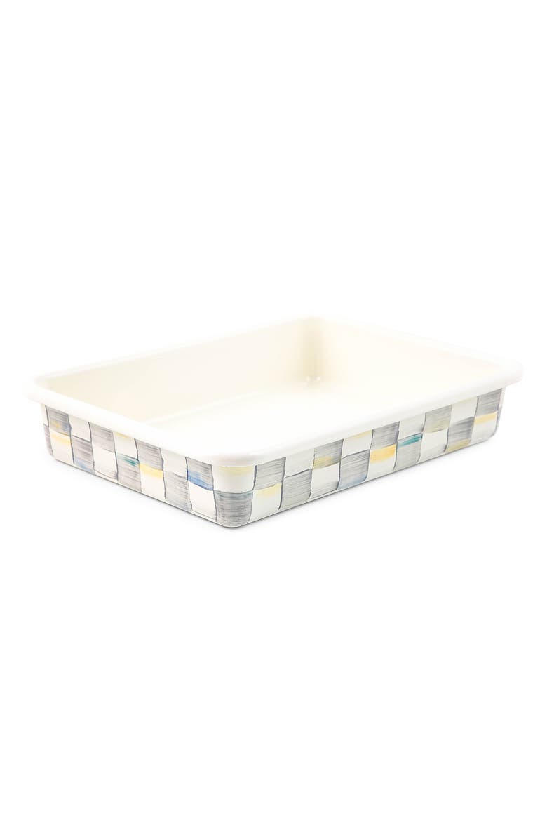 MACKENZIE CHILDS Sterling Check Baking Pan, Main, color, 