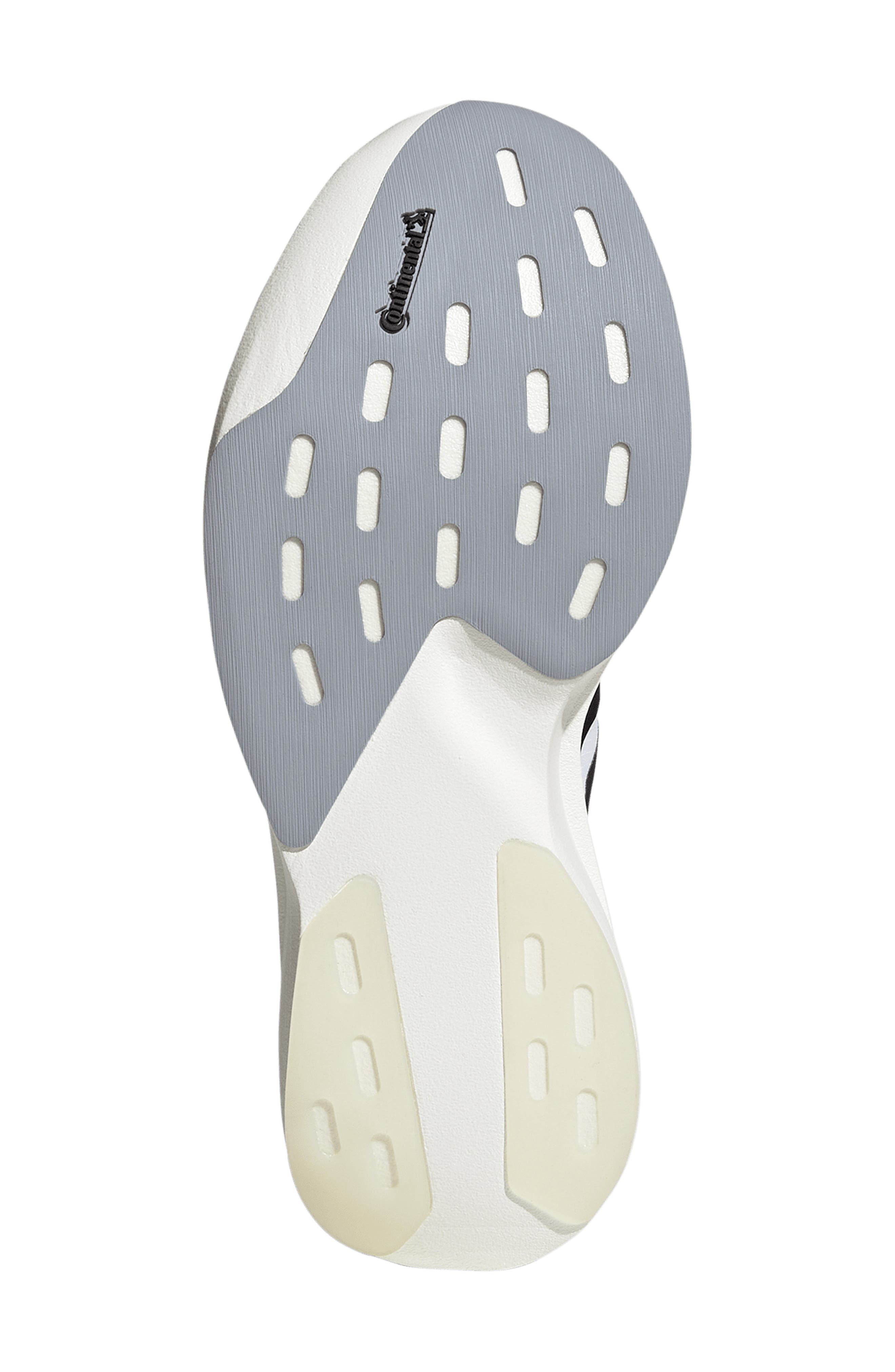 Adizero Evo SL WOVEN Running Shoe, Alternate, color, WHITE/ BLACK/ DASH GREY