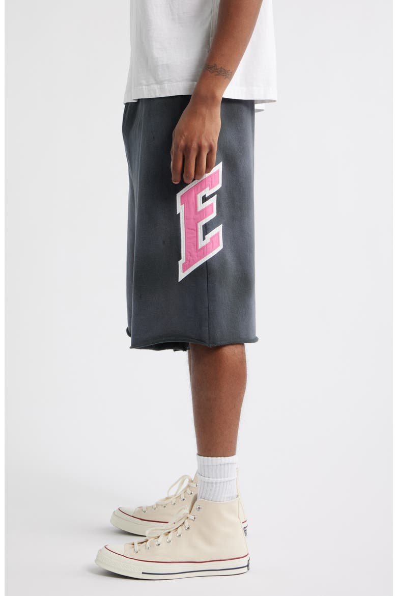 Fireside Sweat Shorts (Nordstrom Exclusive), Alternate, color, WASHED BLACK