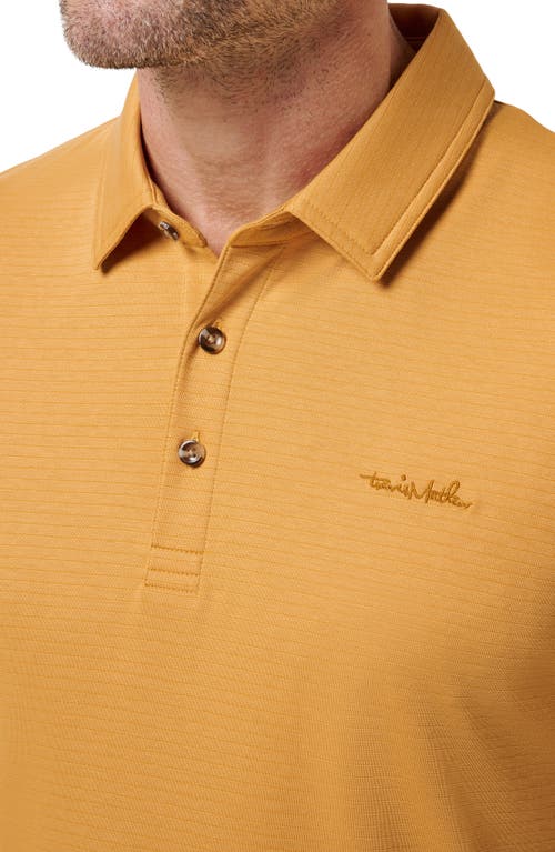 Travismathew The Zinna 2.0 Polo Shirt In Yellow