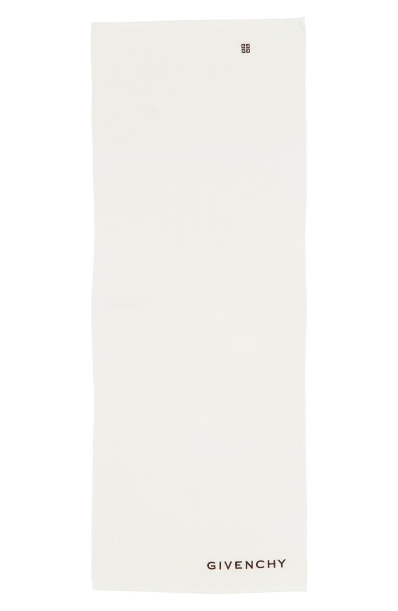 Givenchy 4G Wool Knit Scarf, Alternate, color, 