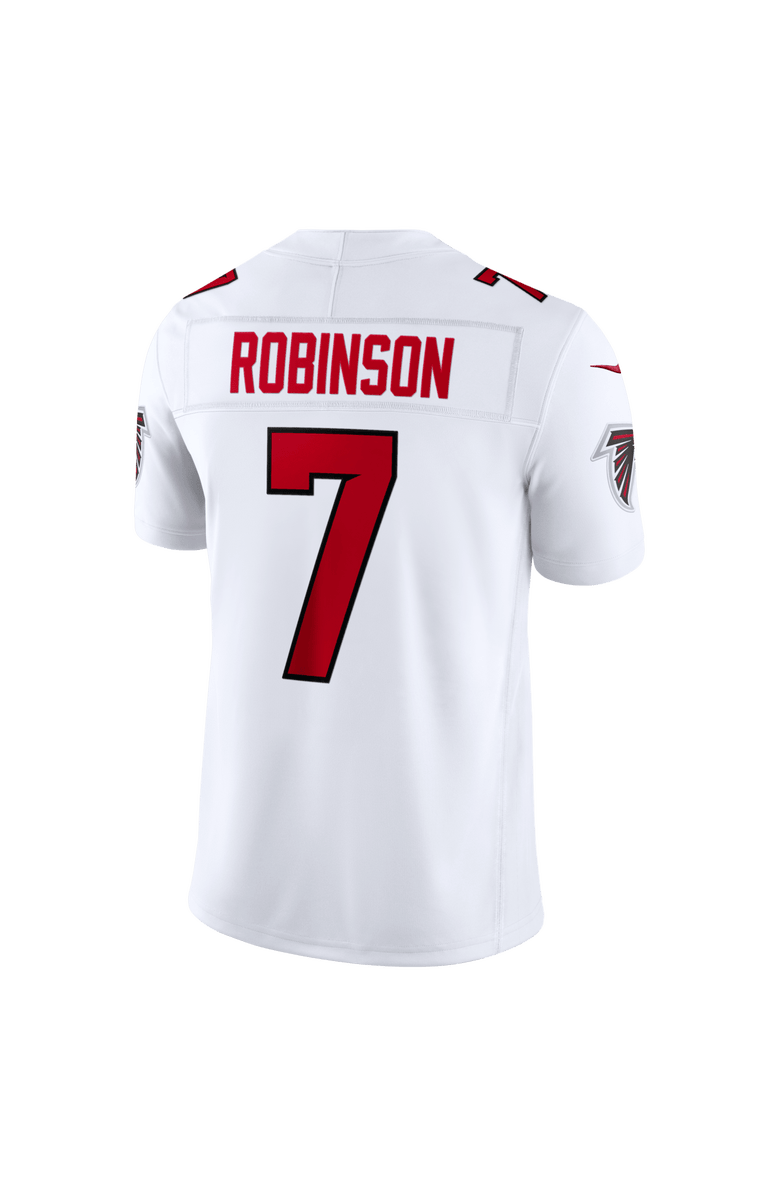 Nike Men's Nike Bijan Robinson White Atlanta Falcons Vapor F.U.S.E. Stitched Limited Jersey, Alternate, color, White