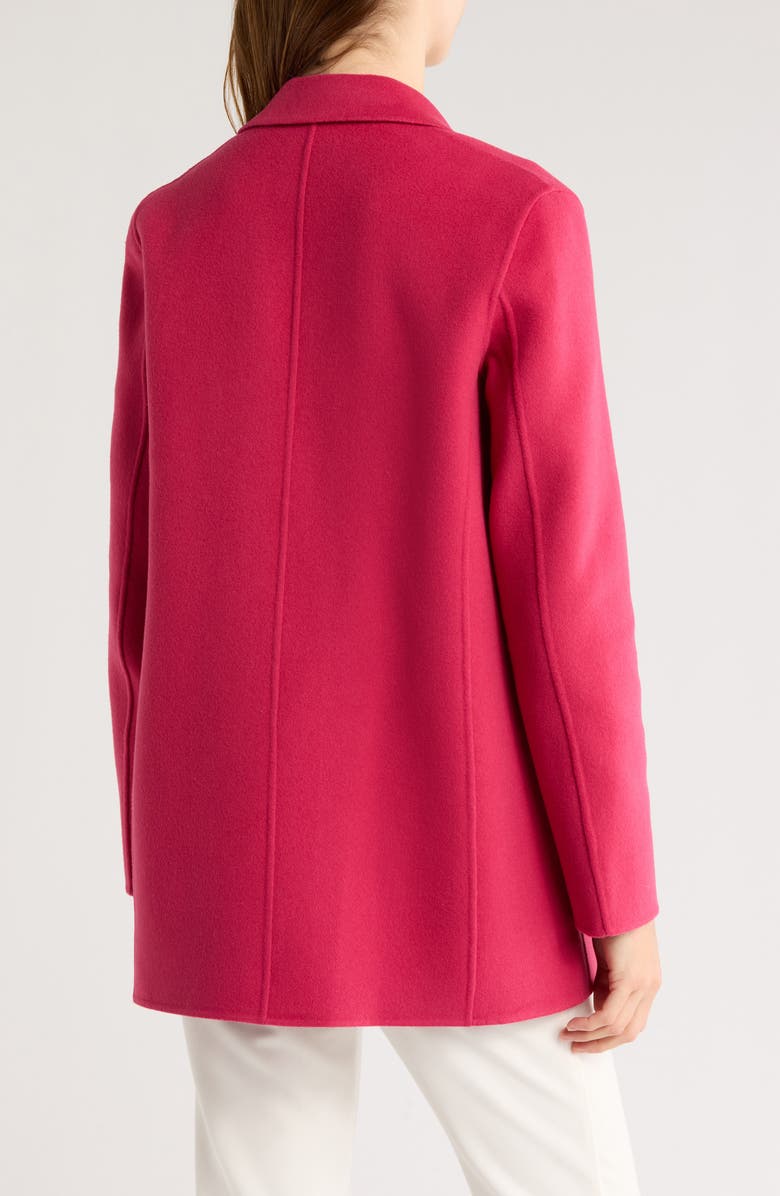 Theory Open Front Wool Blend Blazer, Alternate, color, Dp Rose