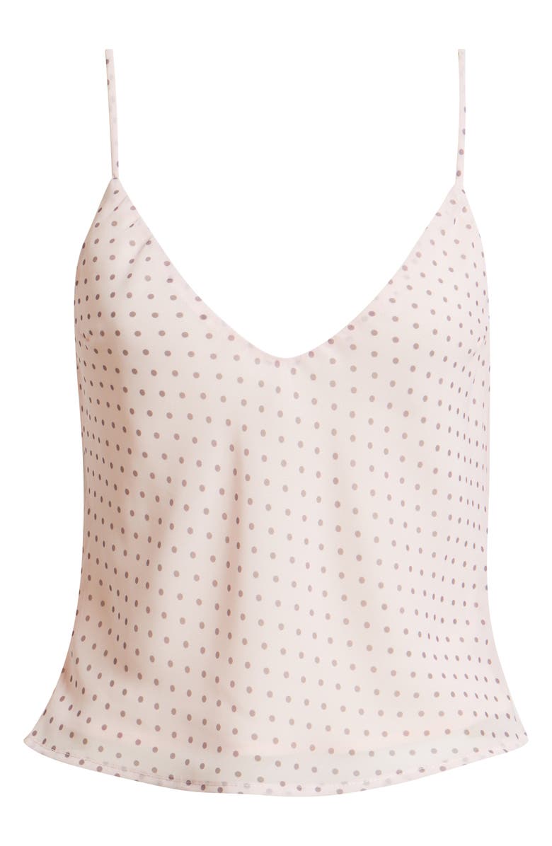 Bella Venice Sila Polka Dot Camisole, Alternate, color, Pink