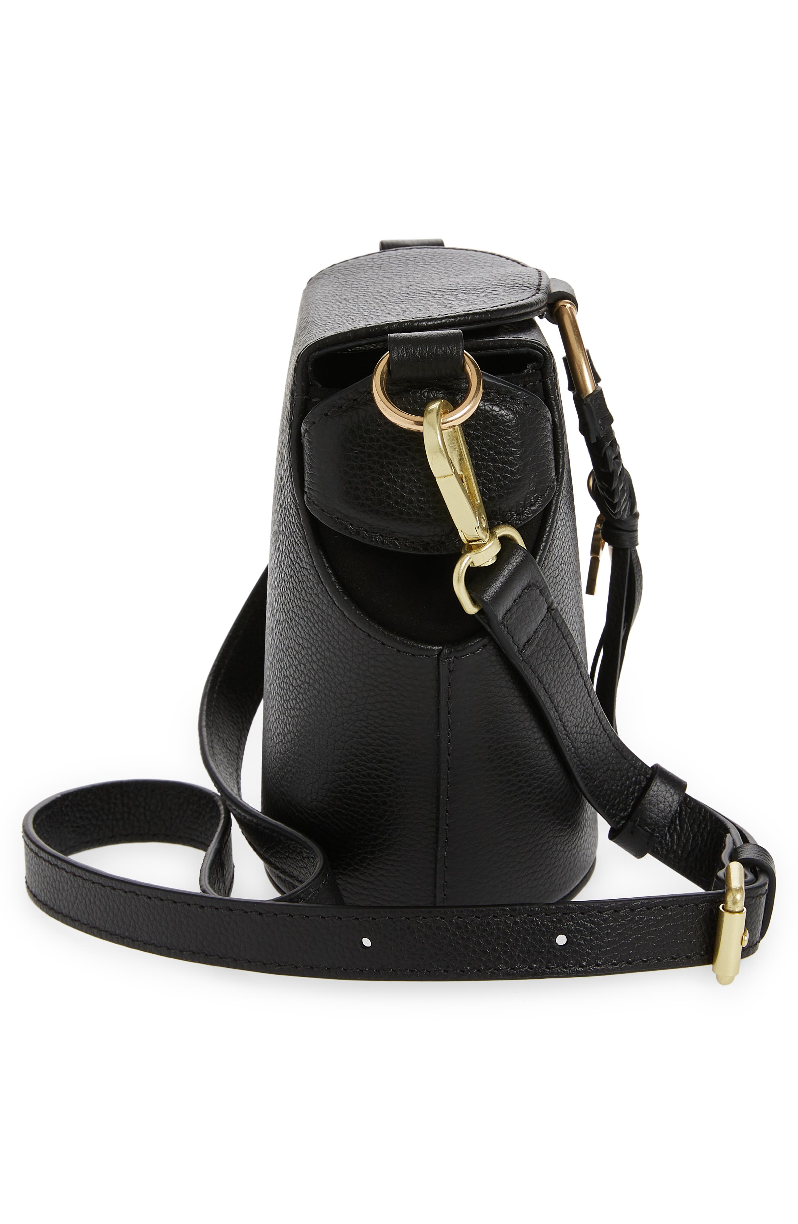See by Chloé Joan Box Leather Bucket Crossbody Bag, Alternate, color, 