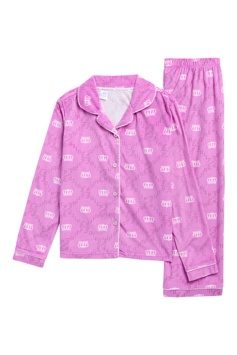 Kids' 2-Piece Pajamas, Main, color, POUT LATTICE