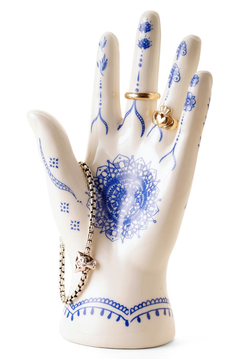 Henna Hand Jewelry Stand, Main, color, MULTI