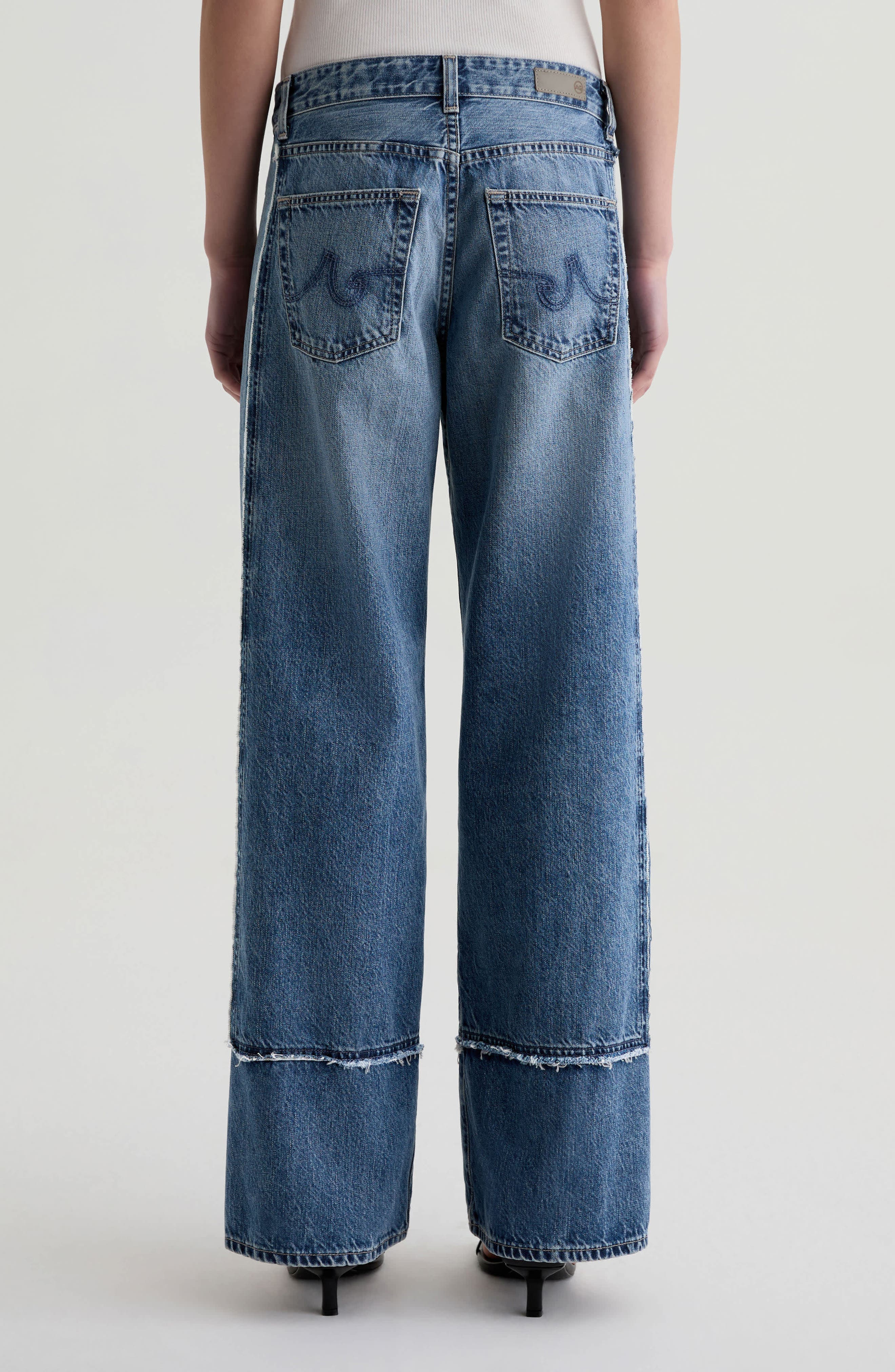 Adria Low Rise Baggy Wide Leg Jeans - image 2