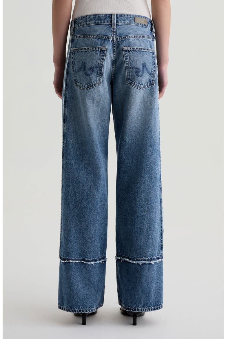Adria Low Rise Baggy Wide Leg Jeans, Alternate, color, SOCIALITE